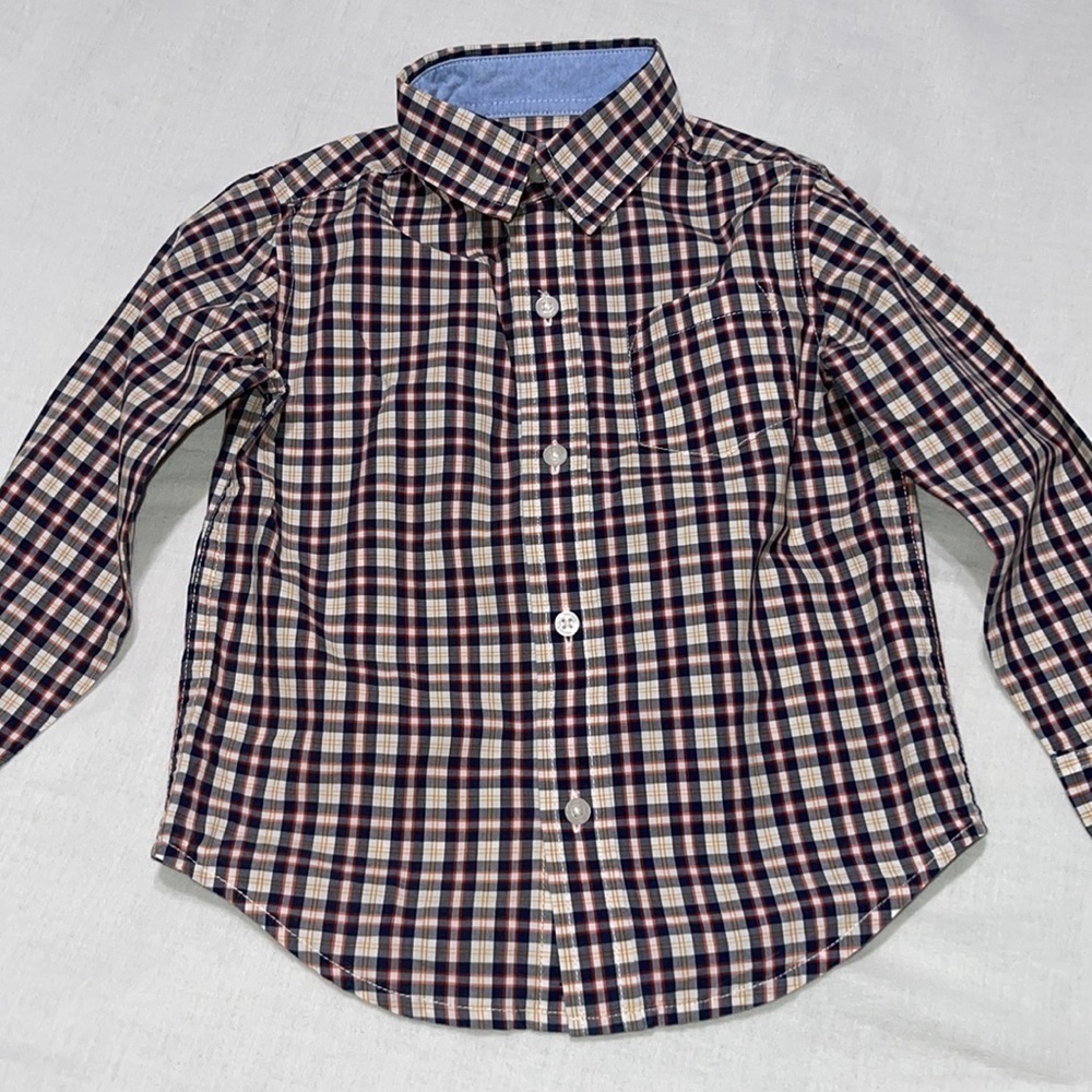 PLAID POPLIN SHIRT - Picture 2 of 5